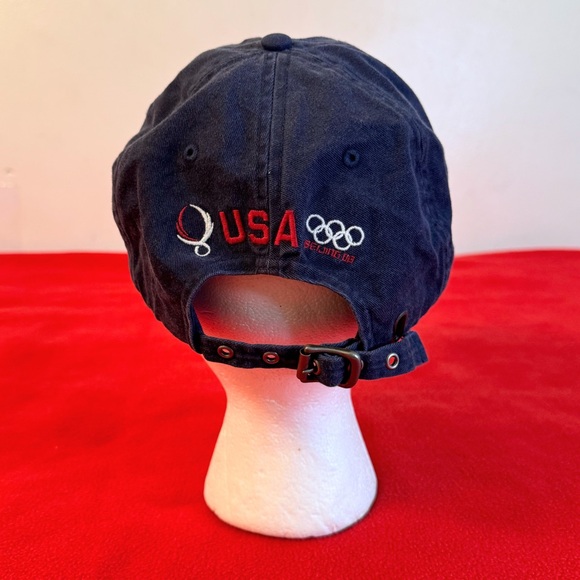 Rare Ralph Lauren Polo 2008 Beijing Olympic USA Olympic Team Official Cap EUC
